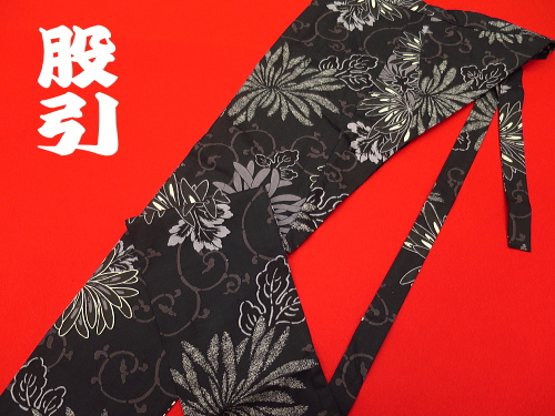 義若オリジナル股引き 乱菊と唐草の柄